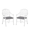 homestyles Capri Set of 2 Outdoor Dining Chair