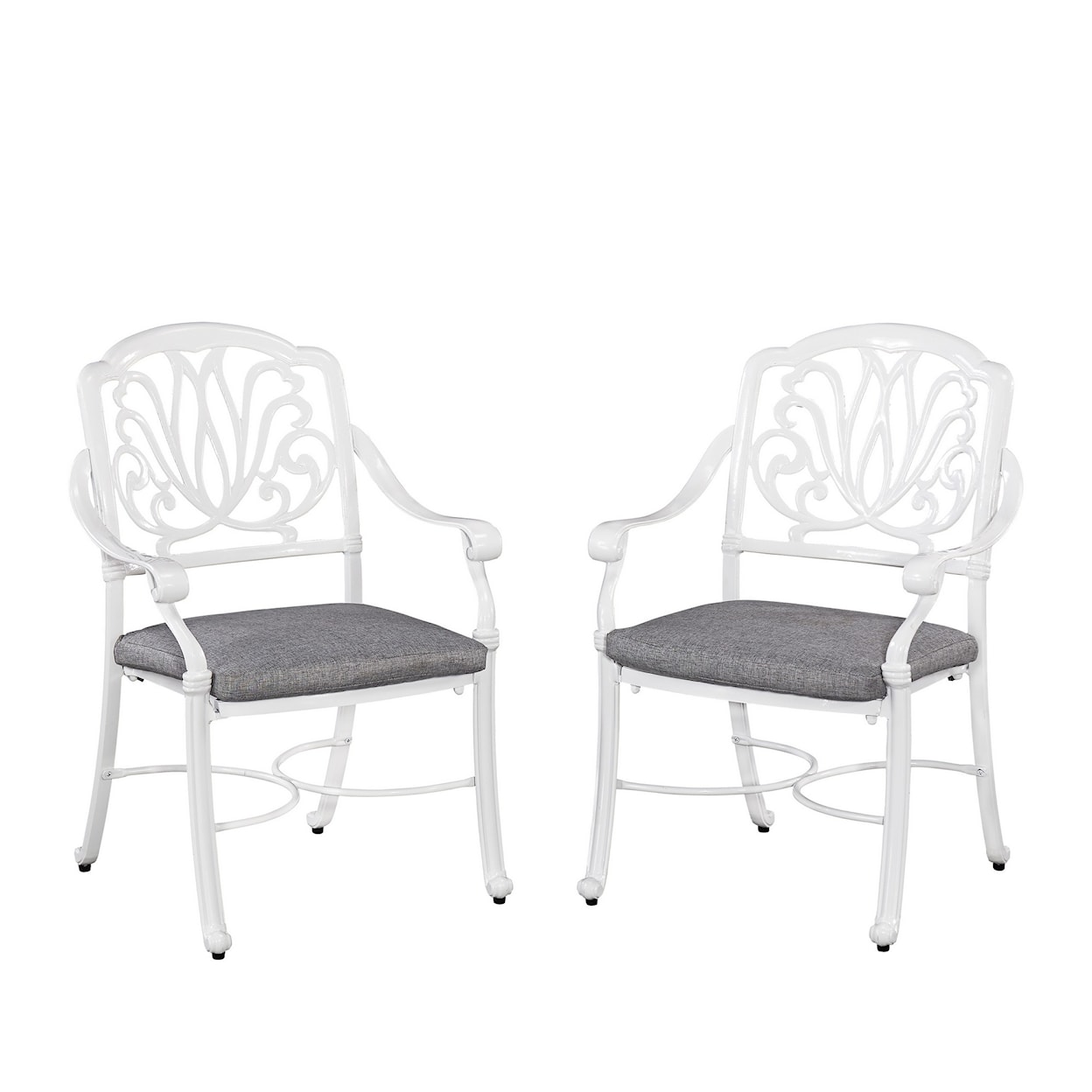 homestyles Capri Set of 2 Outdoor Dining Chair