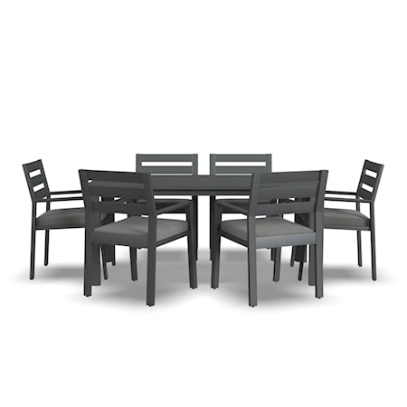 Outdoor 7-Piece Dining Set