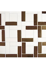 homestyles Geometric Ii Contemporary Mosaic Tile Coffee Table