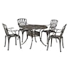 homestyles Grenada 5-Piece Outdoor Dining Set