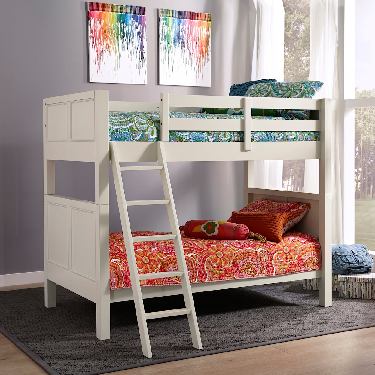 homestyles Century Twin Over Twin Bunk Bed