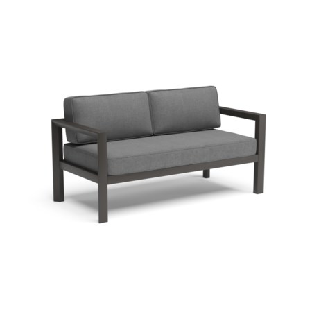 Outdoor Aluminum Loveseat