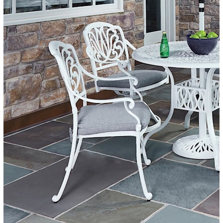 Set of 2 Outdoor Dining Chair