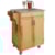 homestyles Cuisine Cart Traditional Kitchen Cart with Granite Top