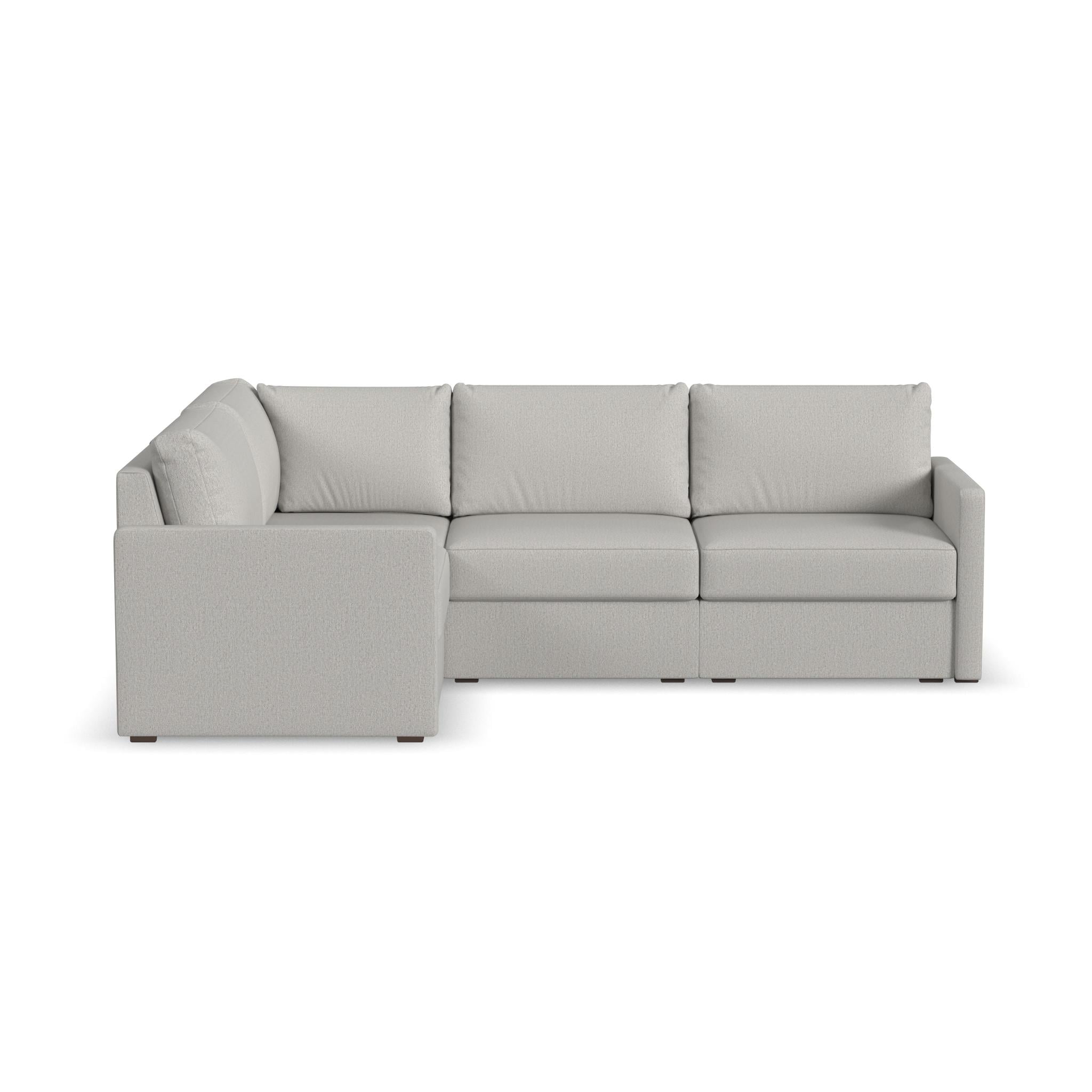Flexsteel Flex Narrow-Arm 4-Seat Sectional Sofa
