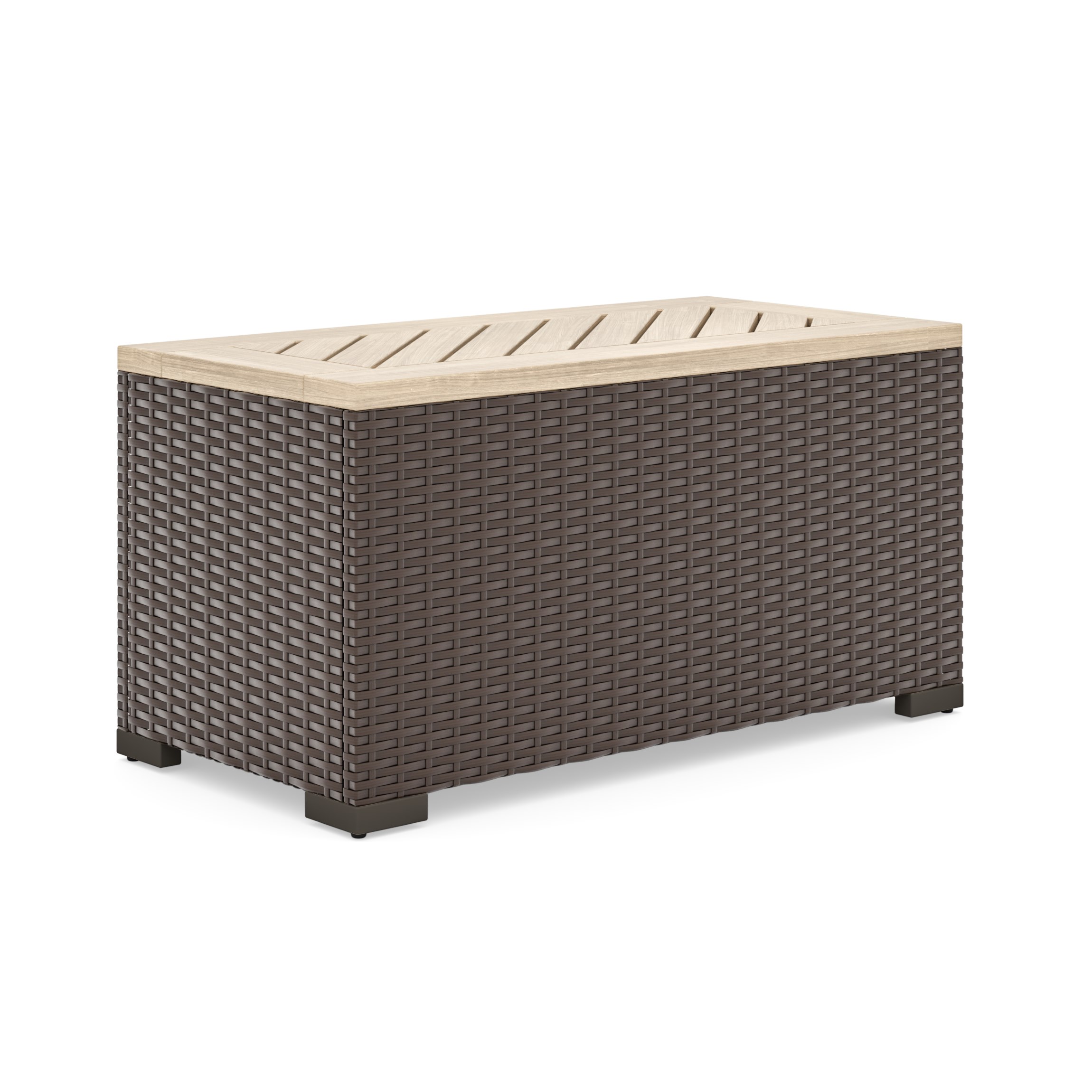 homestyles Palm Springs 680023 Contemporary Outdoor Storage Table