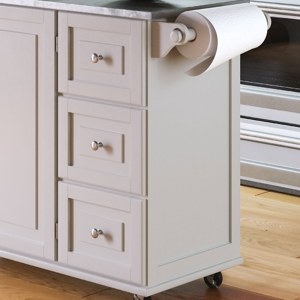 homestyles Blanche Kitchen Cart