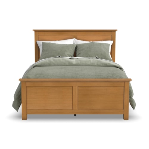 Casual Queen Panel Bed