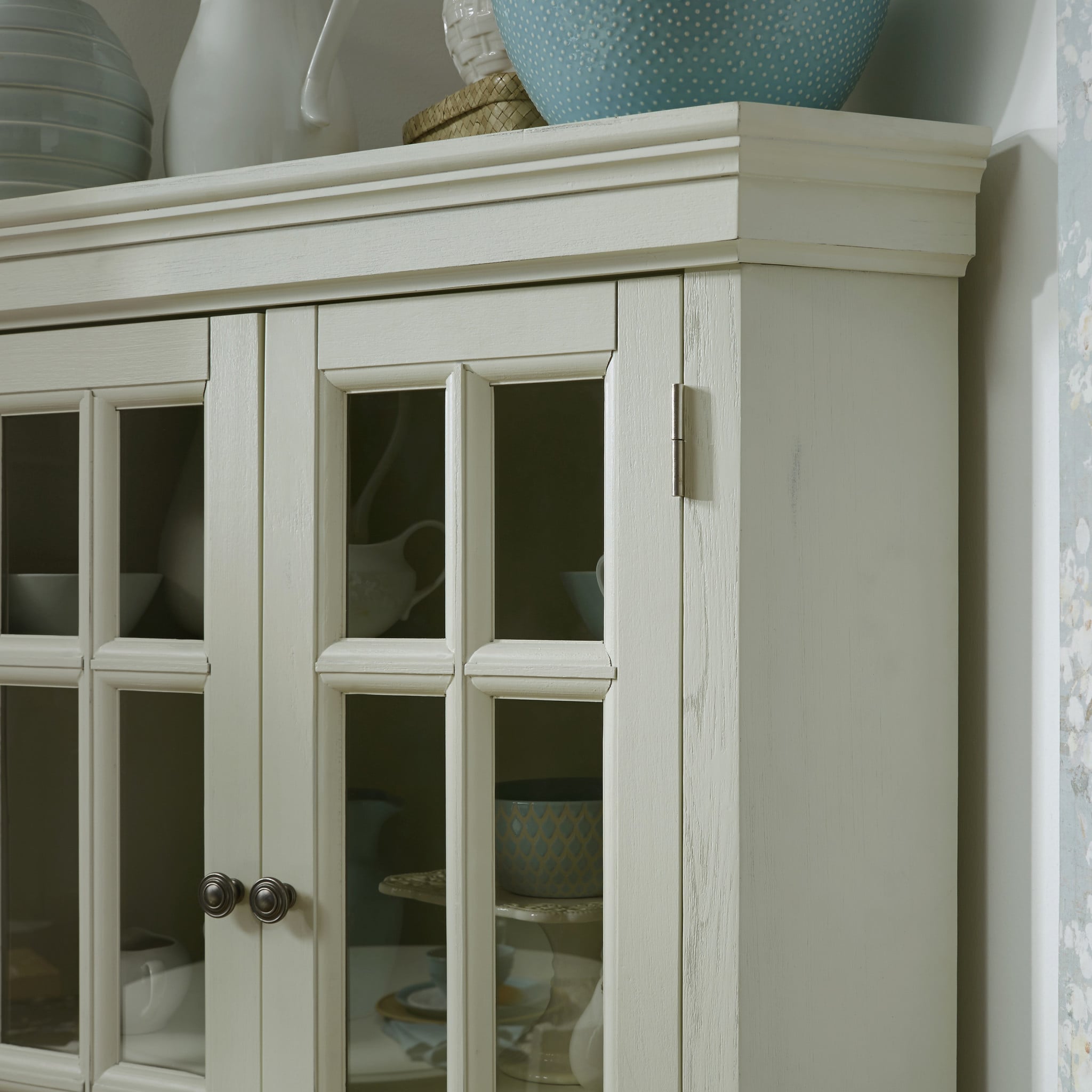 homestyles Seaside Lodge Corner China Cabinet