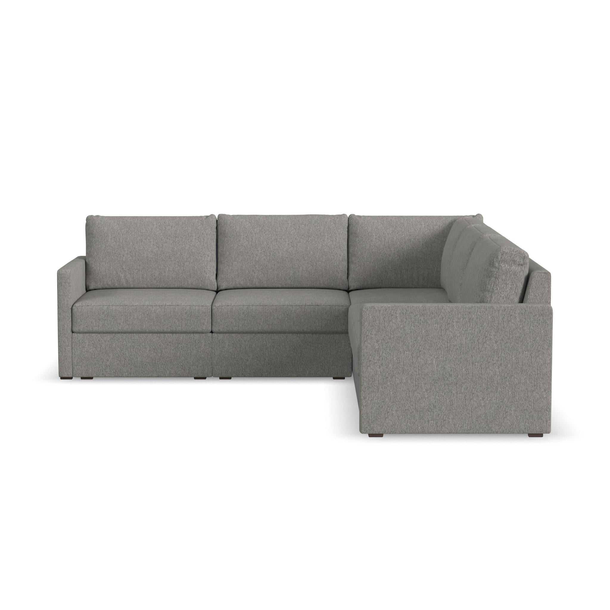 Flexsteel Flex Narrow-Arm 5-Seat Sectional Sofa