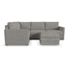 Flexsteel Flex Sectional Sofa with Storage Ottoman