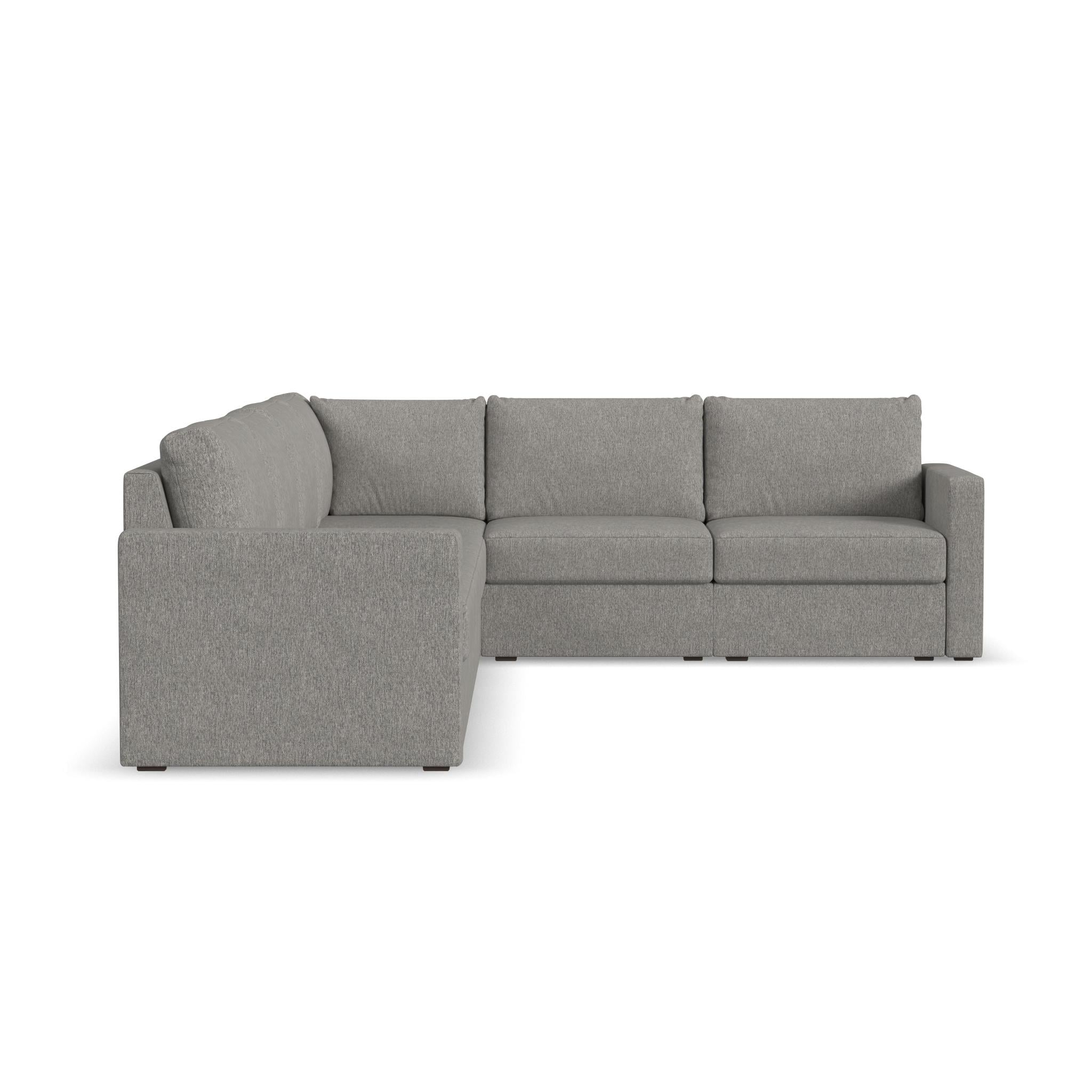 Flexsteel Flex Standard-Arm 6-Seat Sectional Sofa