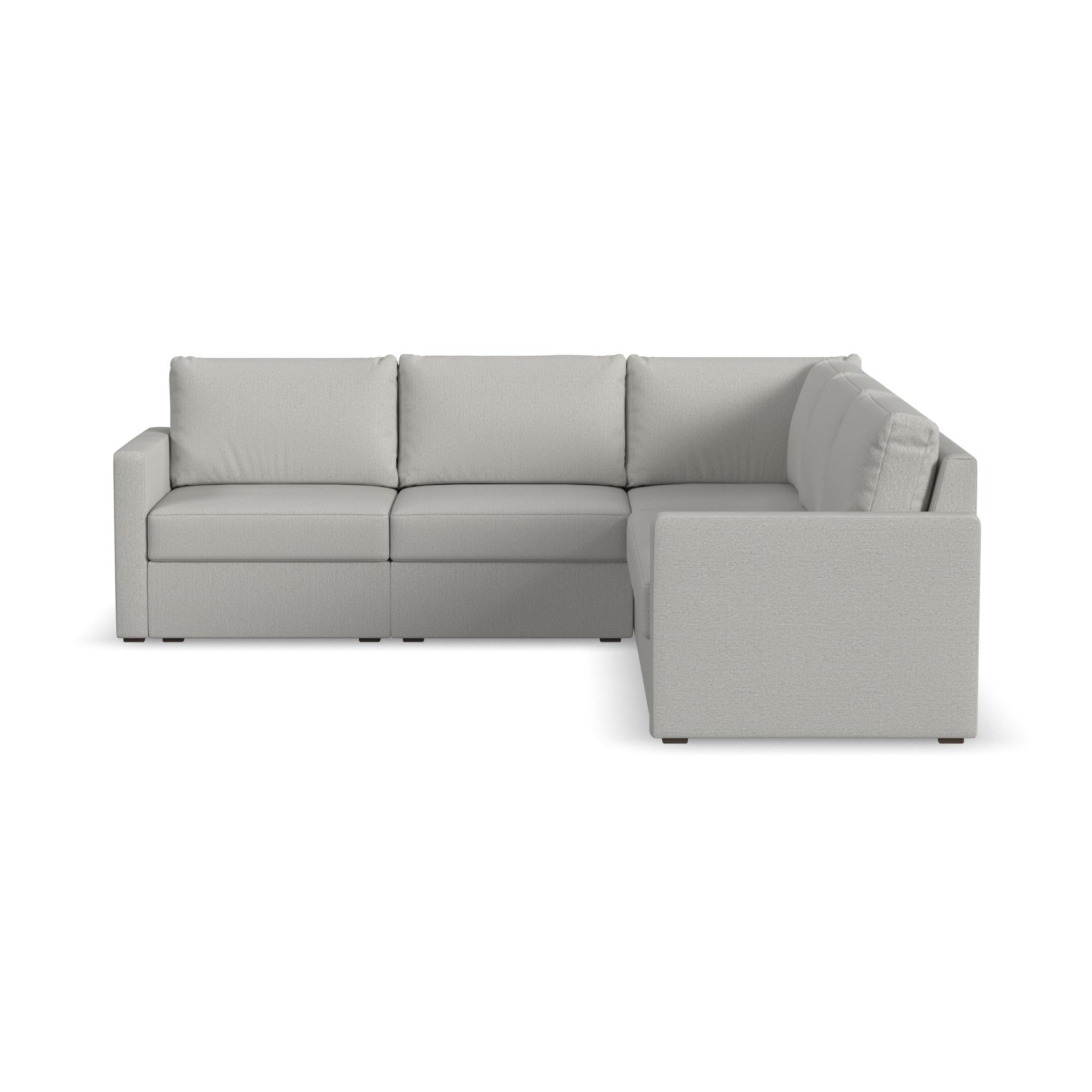 Flexsteel Flex Standard-Arm 5-Seat Sectional Sofa