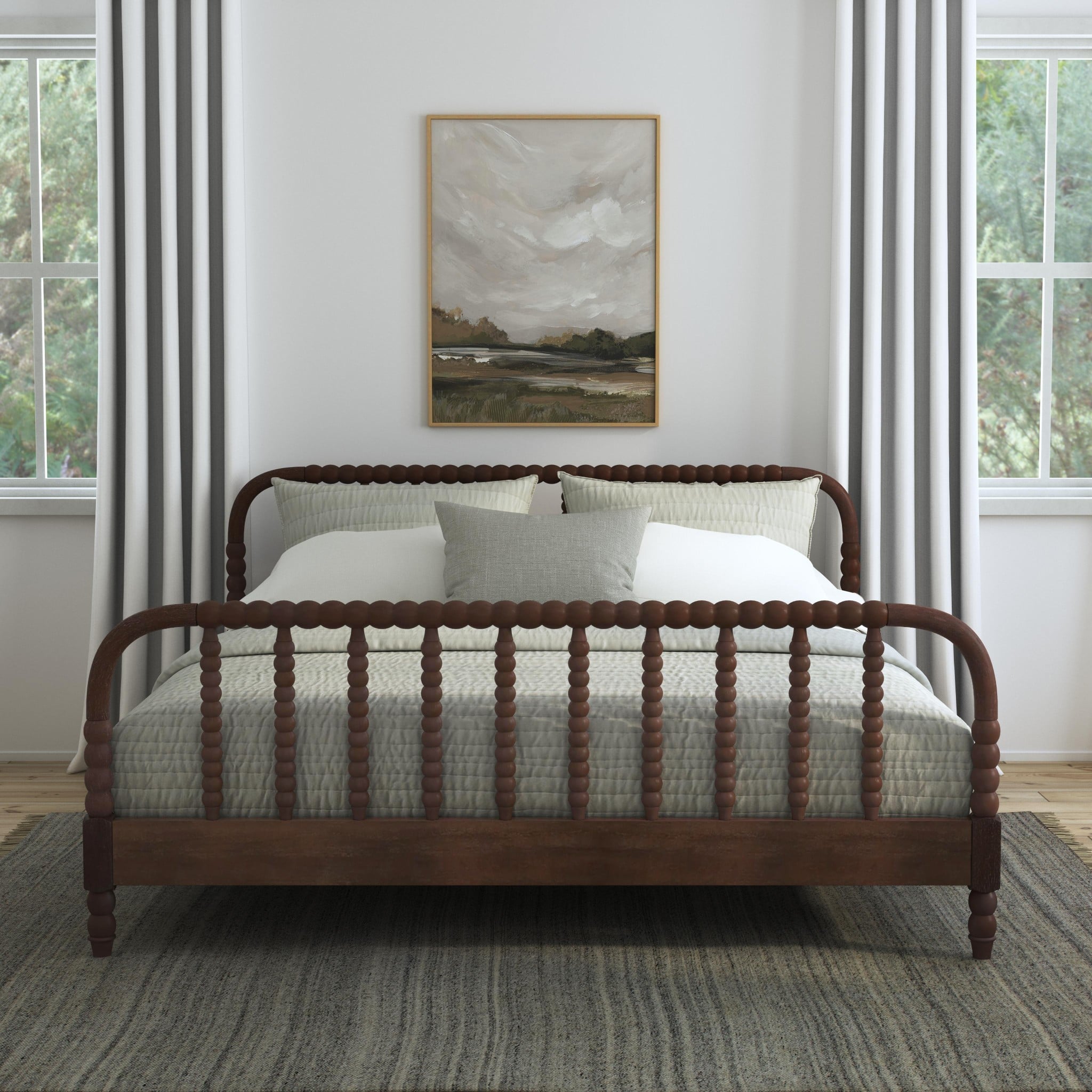 homestyles Spindle King Spindle Bed