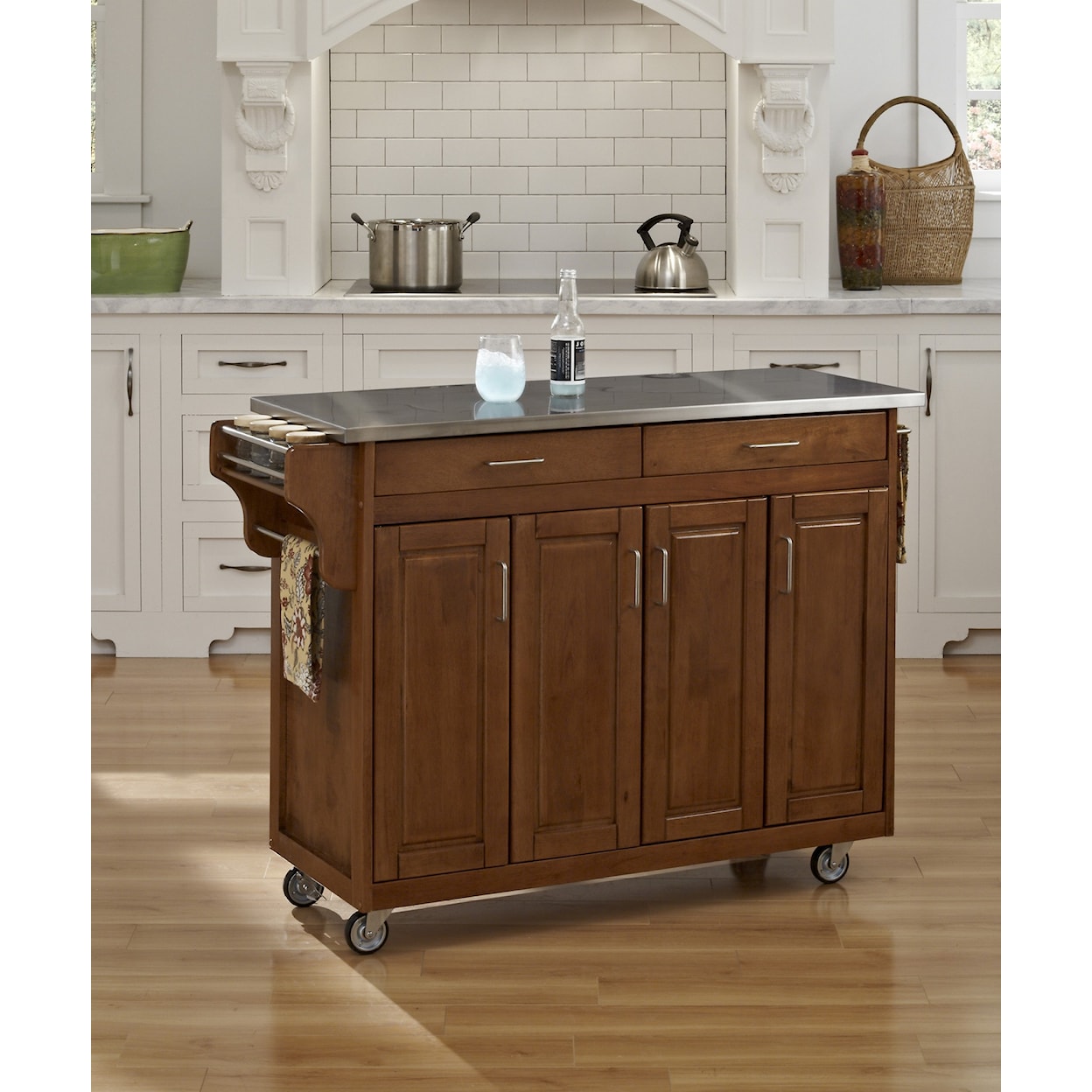 homestyles Create-A-Cart Kitchen Cart