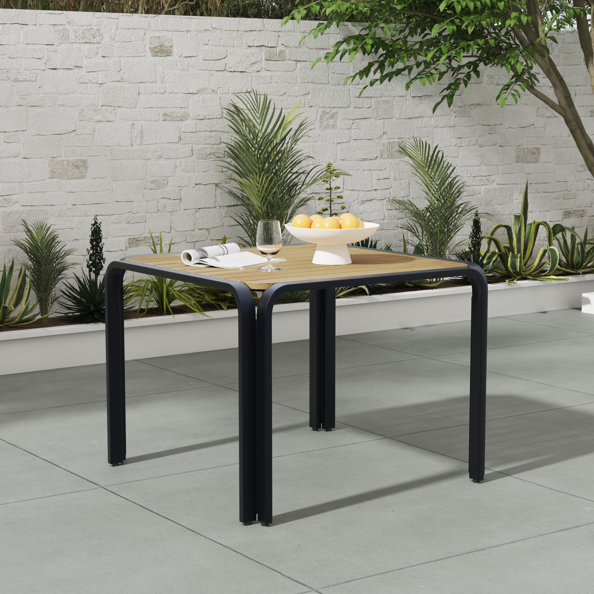 homestyles Finn Outdoor Square Dining Table