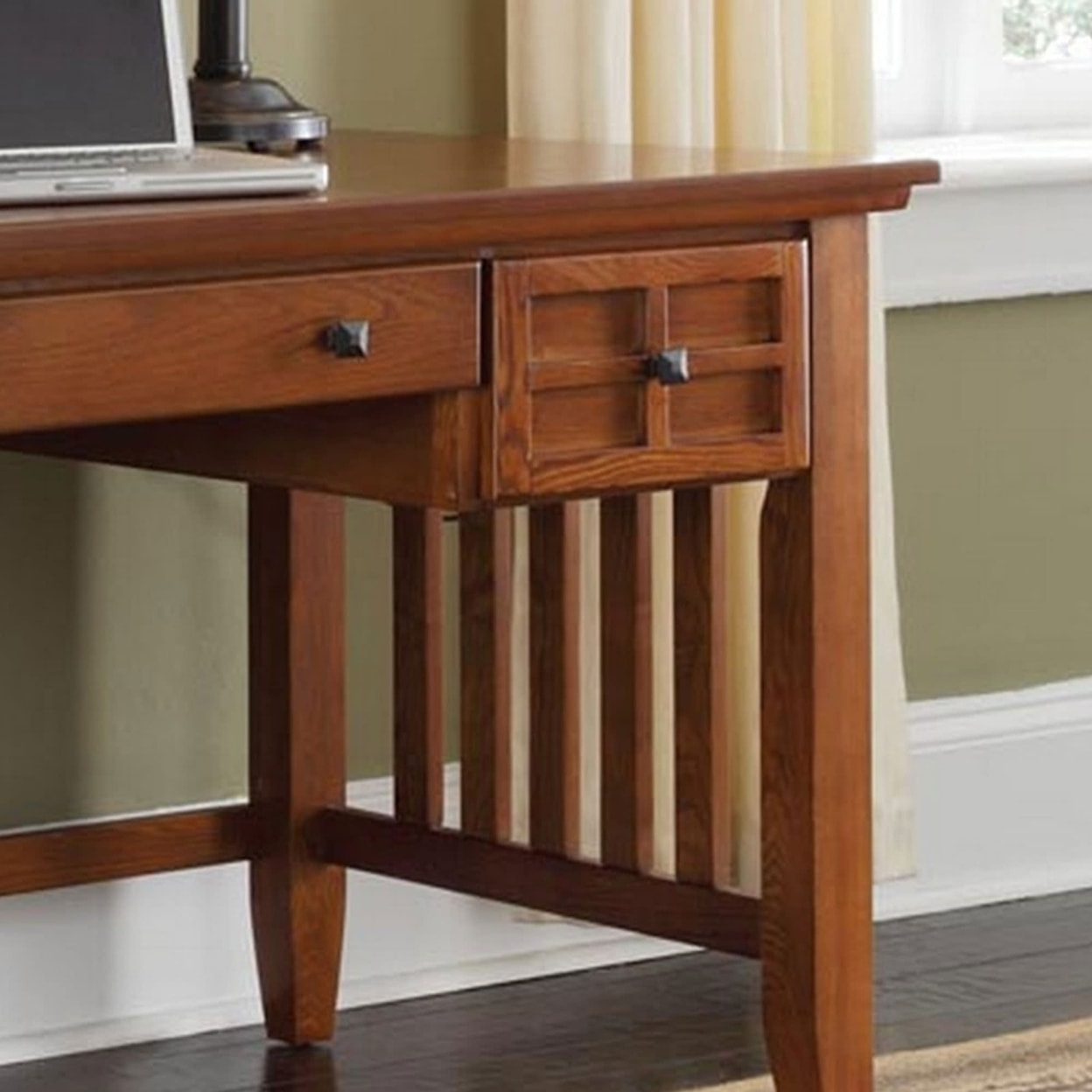 homestyles Arts and Crafts Executive Desk