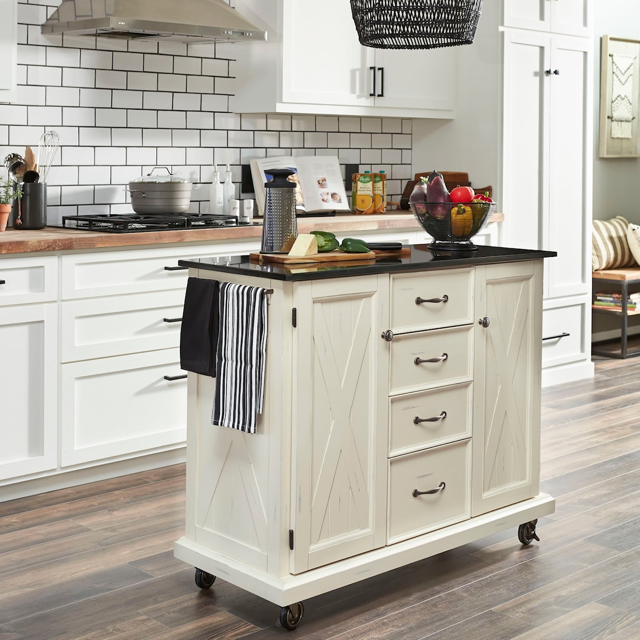 homestyles Bay Lodge Kitchen Cart