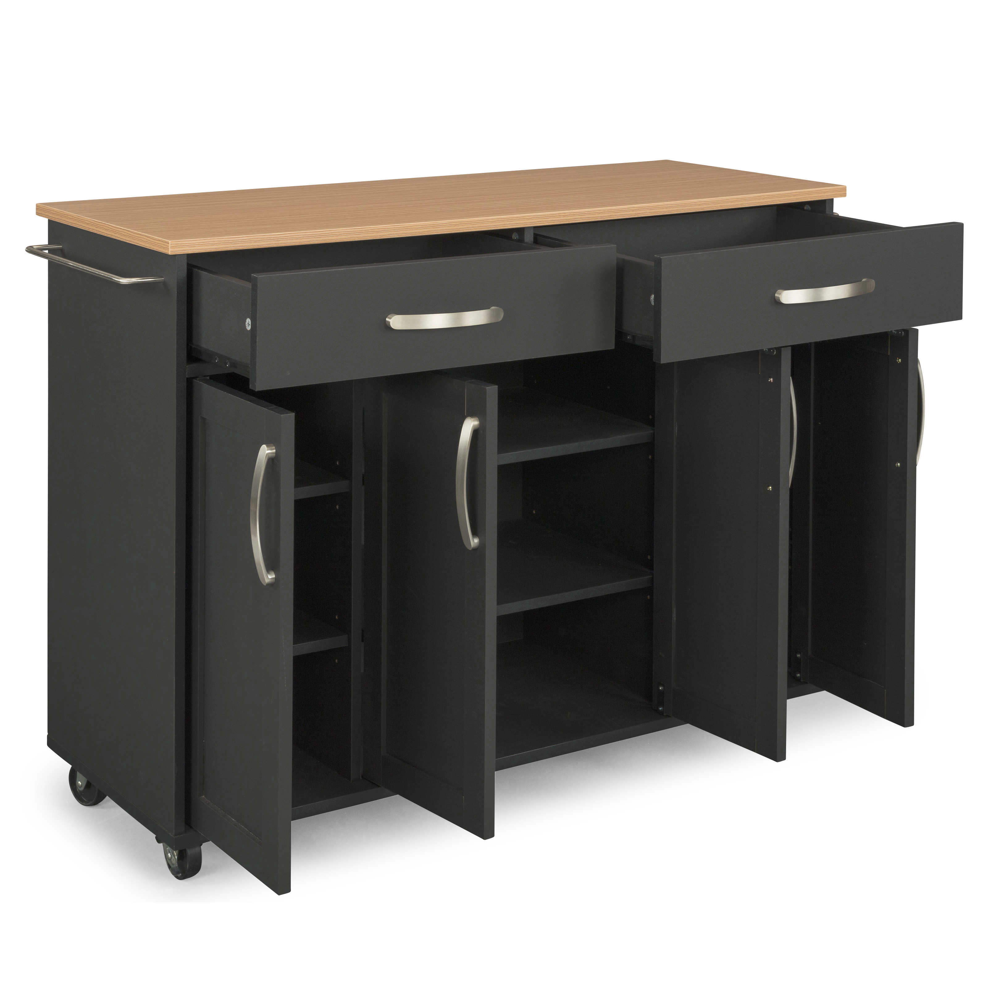 homestyles Storage Plus Kitchen Cart