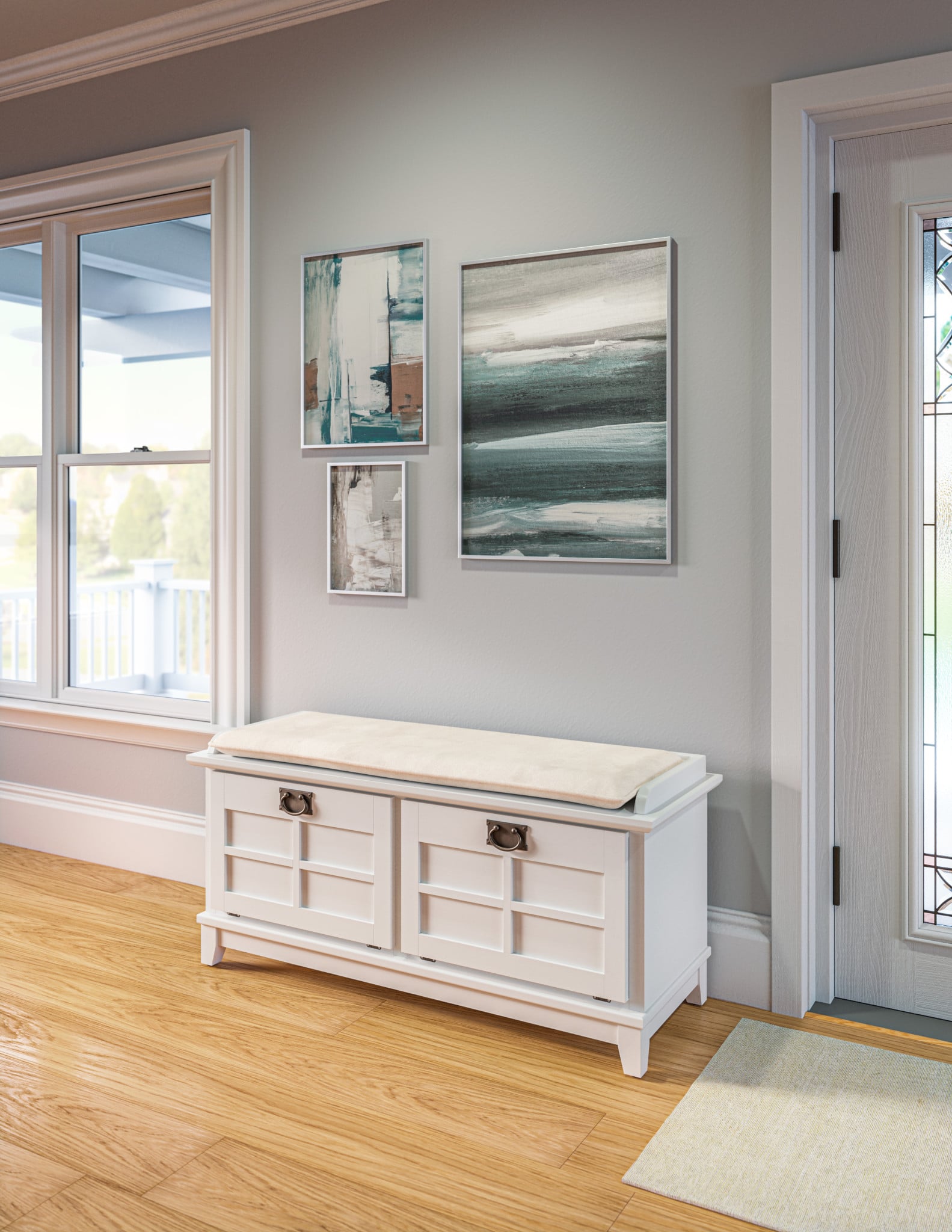 homestyles Lloyd Storage Bench