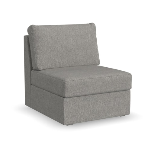 Flex Armless Chair - Pebble