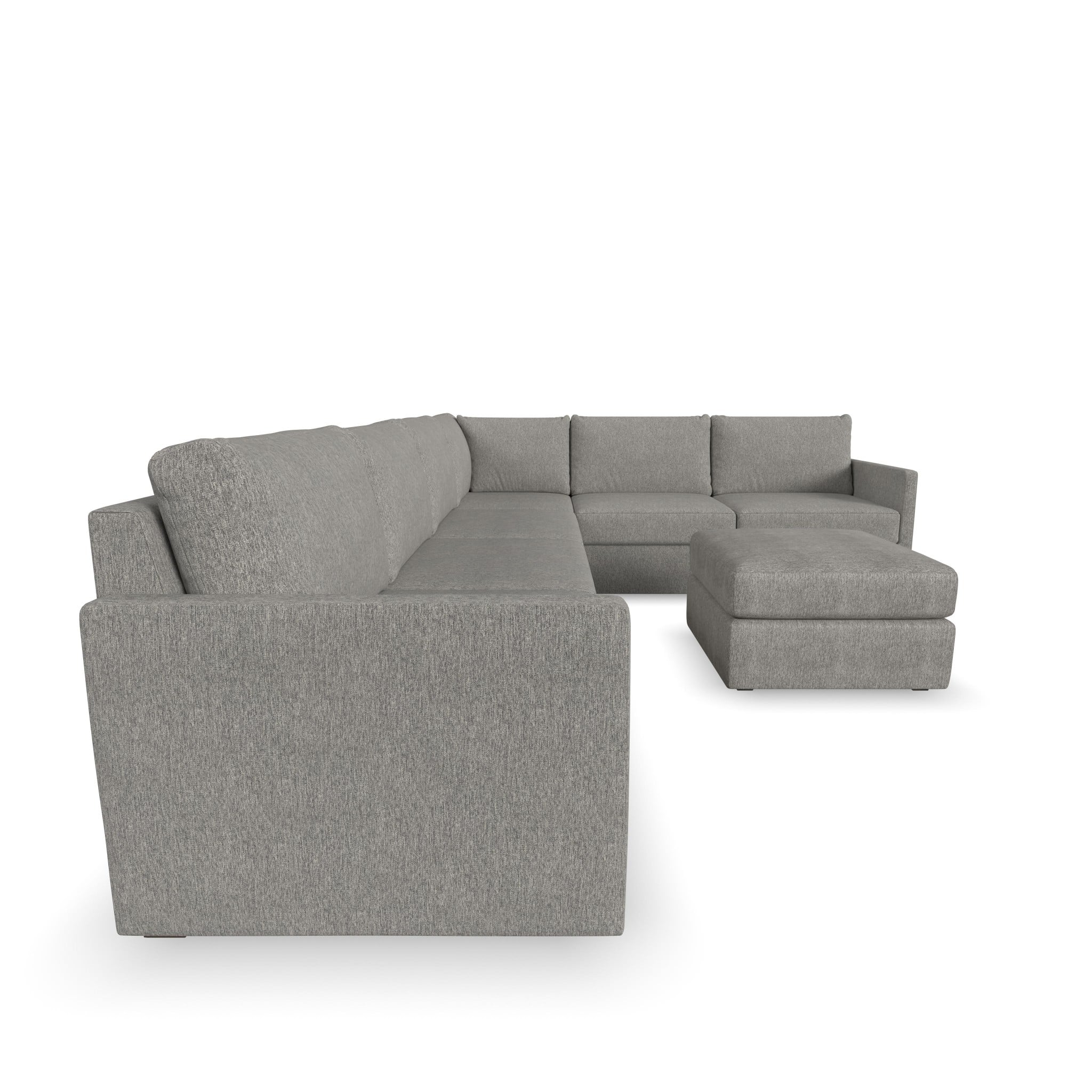 6-Piece Sectional Sofa with Ottoman