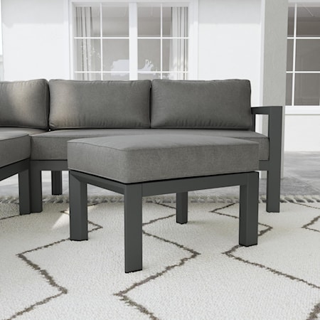 Sectional Sofa with Ottoman