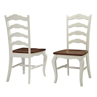 Set of 2 Farmhouse Dining Chairs