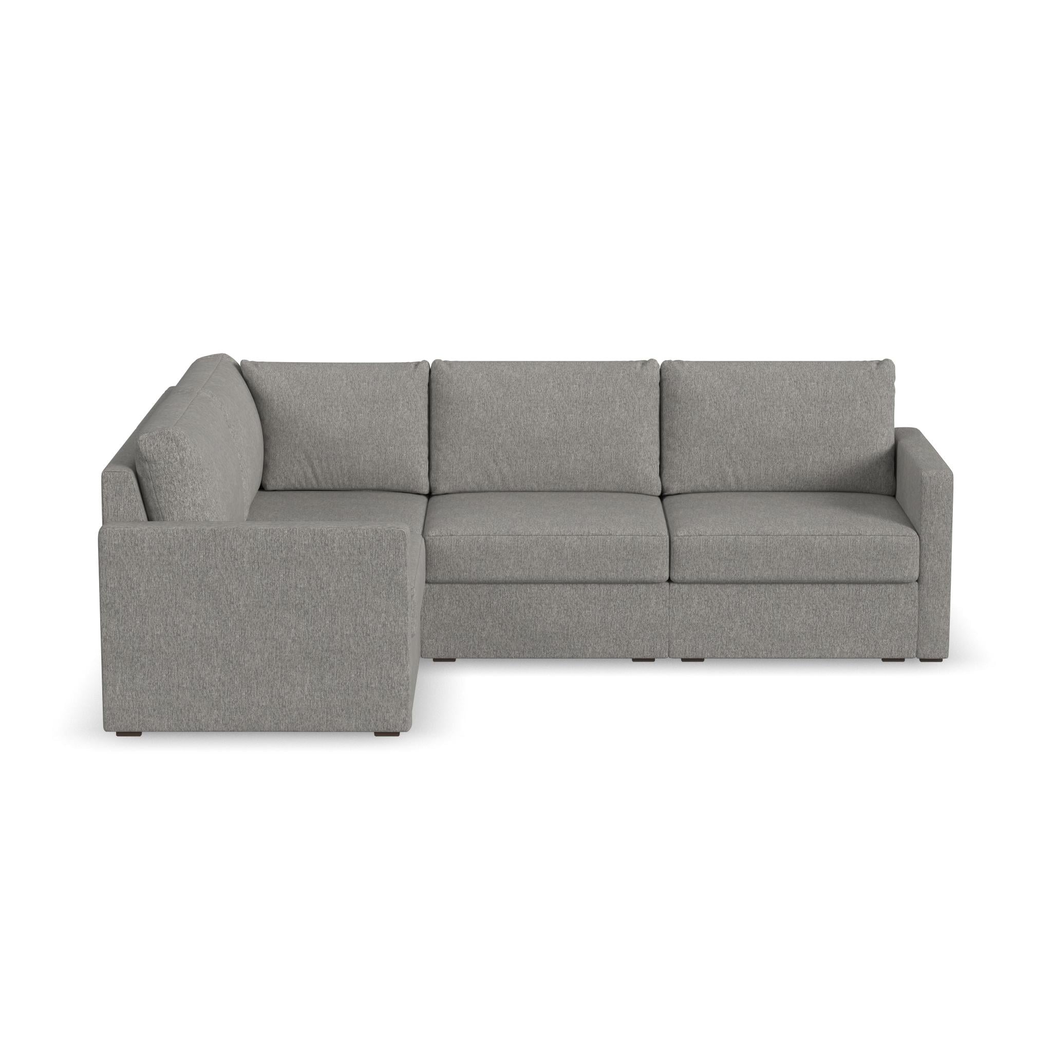 Flexsteel Flex Standard-Arm 4-Seat Sectional Sofa