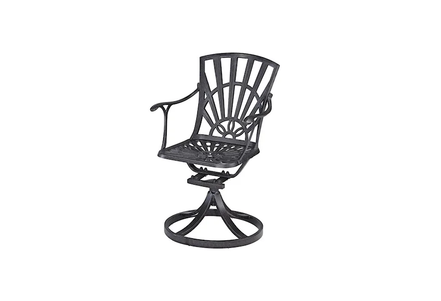 Grenada Outdoor Swivel Rocking Chair by homestyles at Sam Levitz Furniture