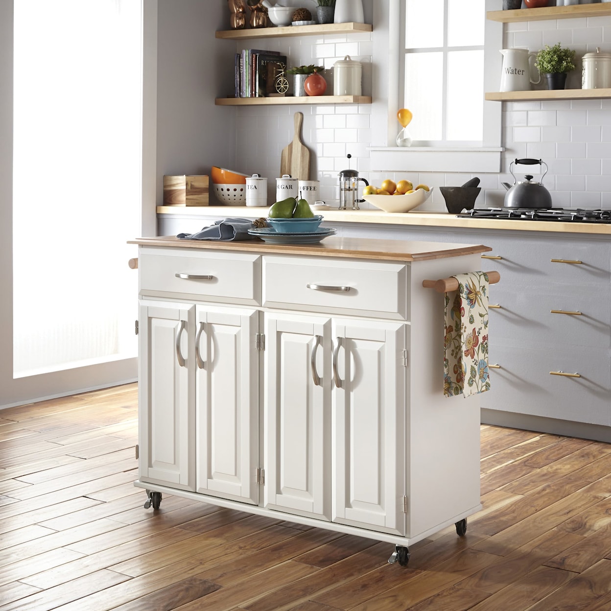 homestyles Blanche Kitchen Cart