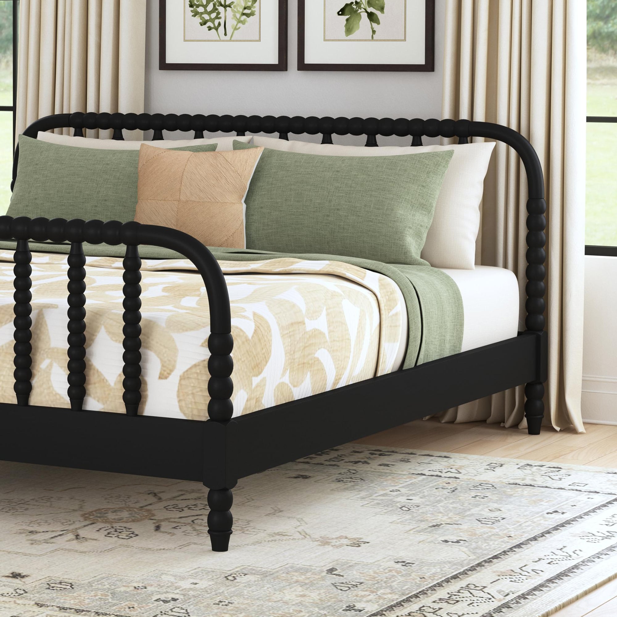 homestyles Spindle King Spindle Bed