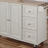 homestyles Blanche Kitchen Cart