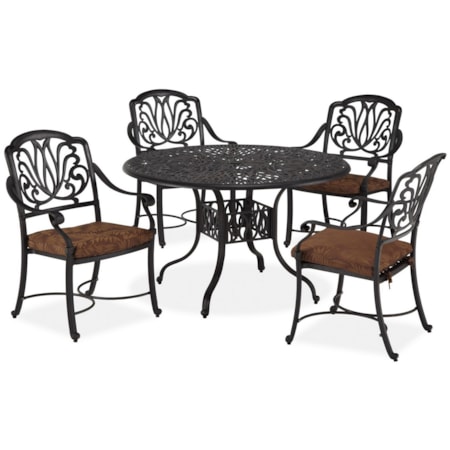 5 Piece Outdoor Dining Set