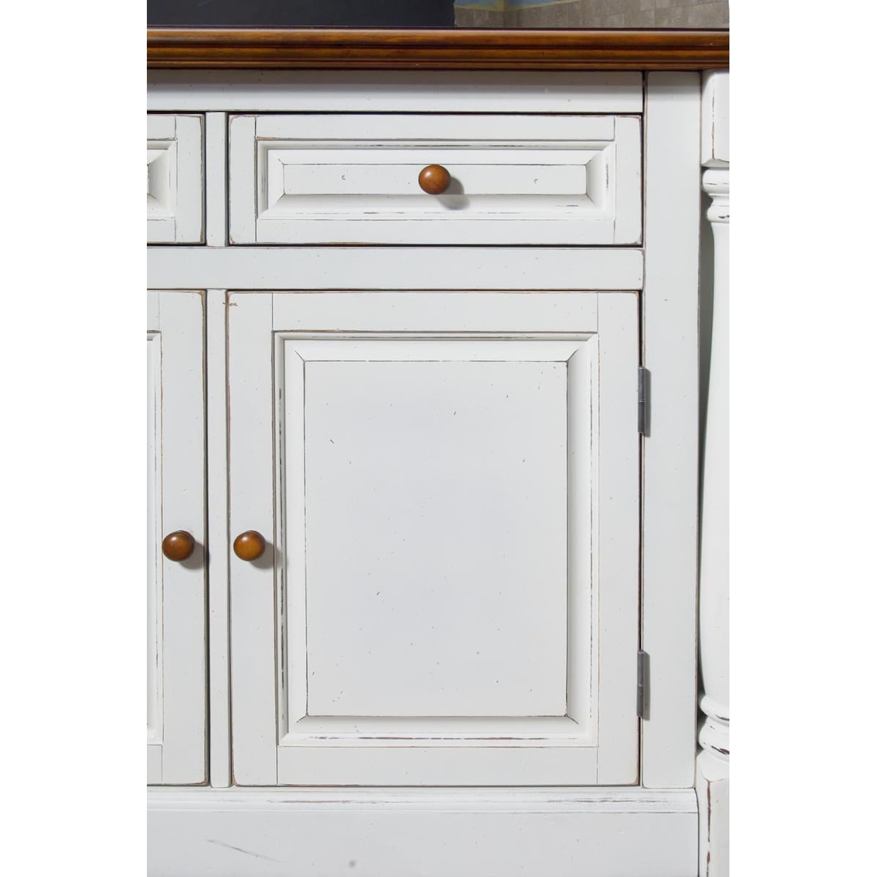 homestyles Monarch Kitchen Island with Granite Top