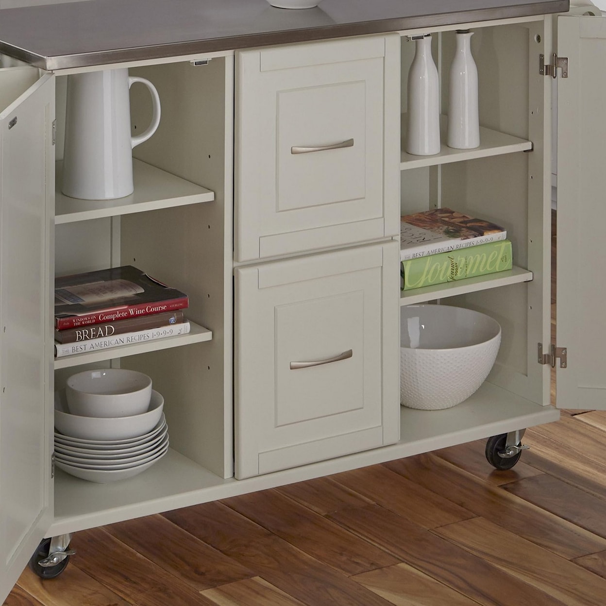 homestyles Blanche Kitchen Cart