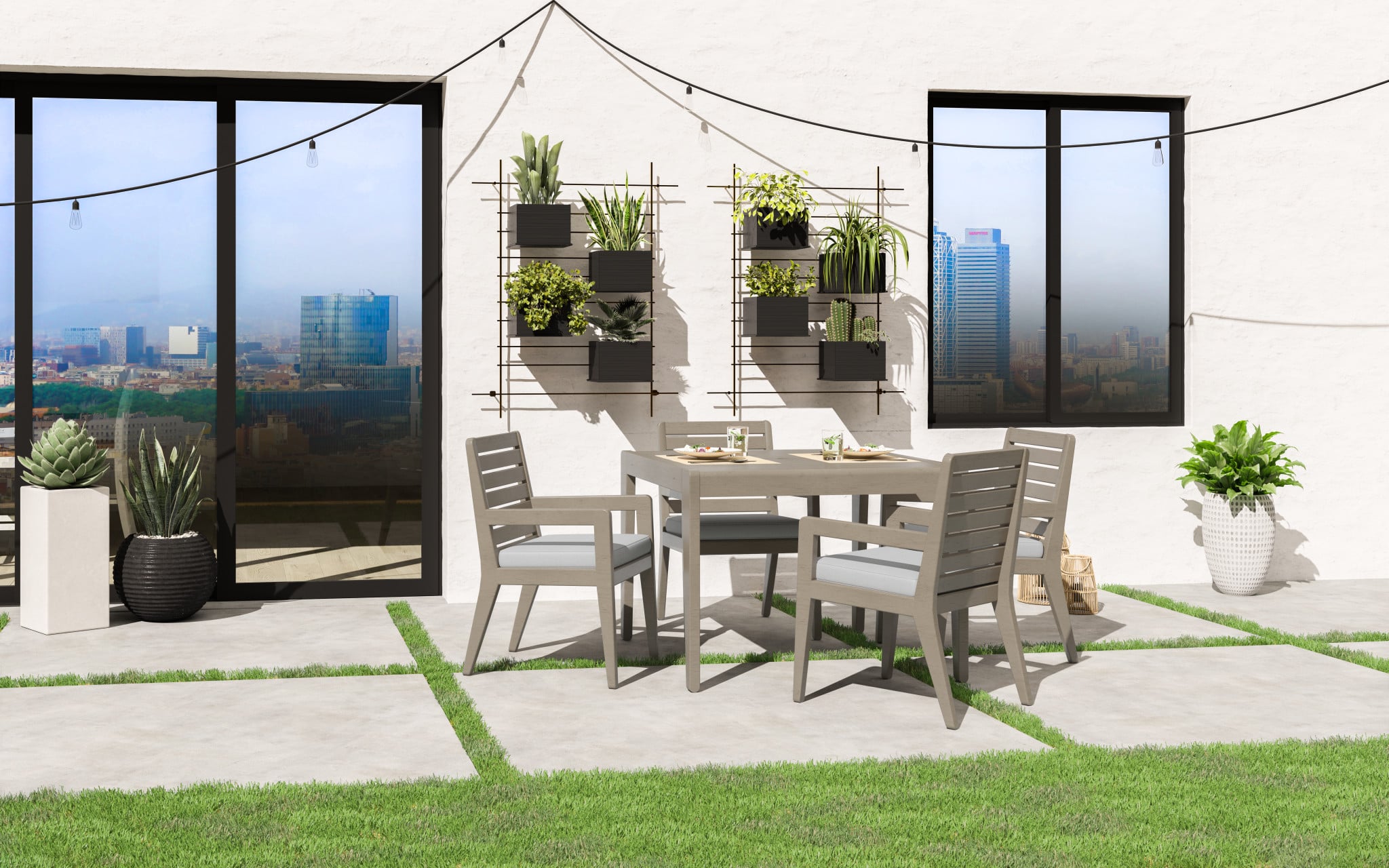 5-Piece Outdoor Dining Set