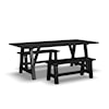 homestyles Trestle Dining Table with Benches