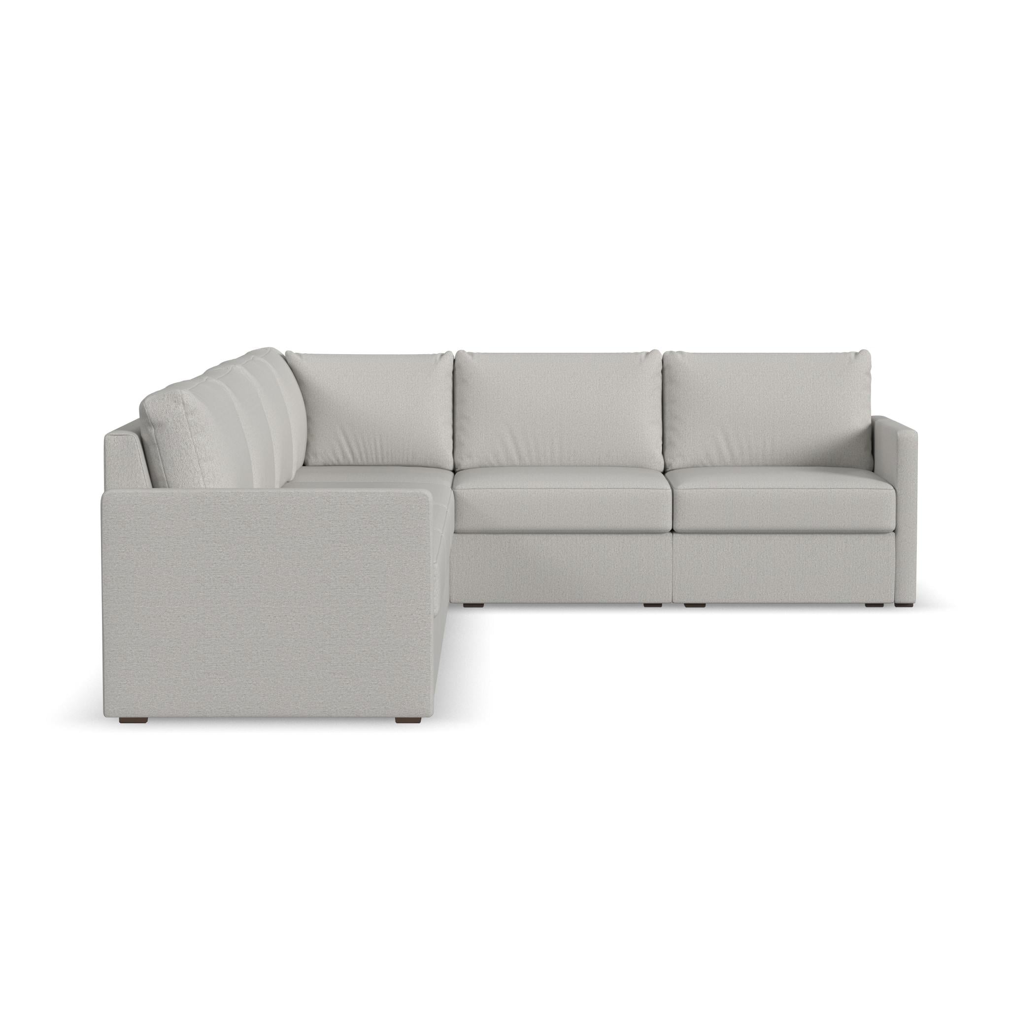 Flexsteel Flex Narrow-Arm 6-Seat Sectional Sofa