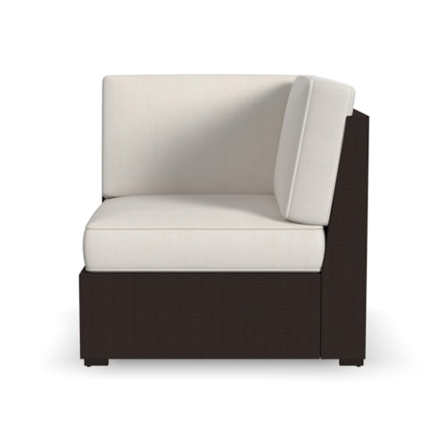 Contemporary Outdoor Sectional Side Chair
