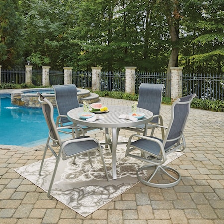 5 Piece Outdoor Dining Set