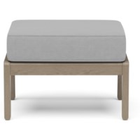 Transitional Outdoor Ottoman