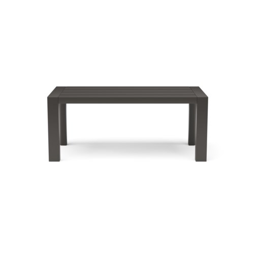 Contemporary Outdoor Aluminum Coffee Table