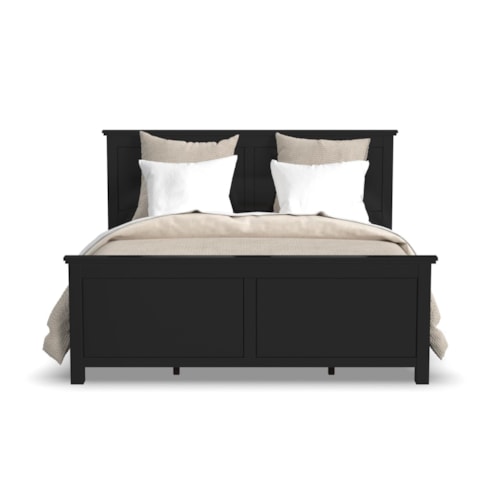 Casual King Panel Bed
