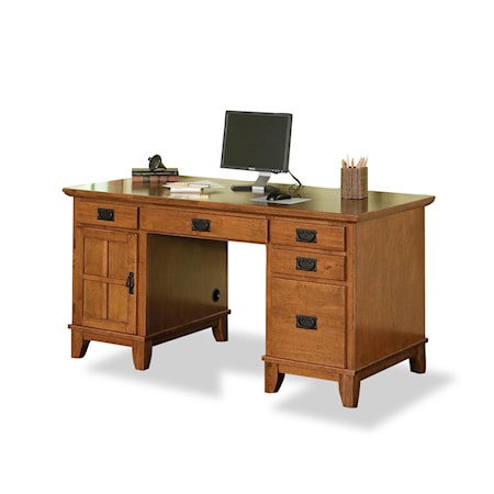 Double Pedestal Desk