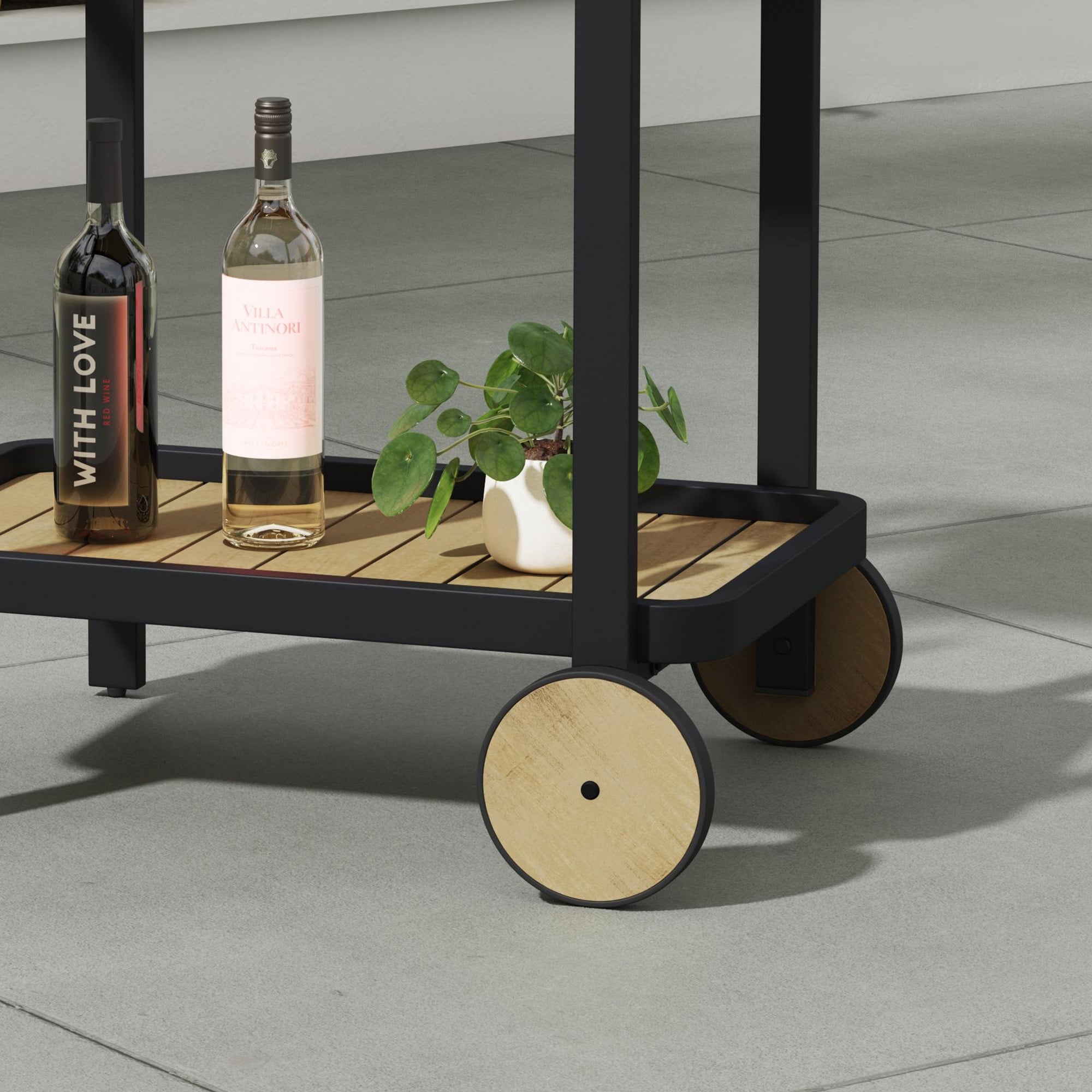 homestyles Finn Outdoor Bar Cart