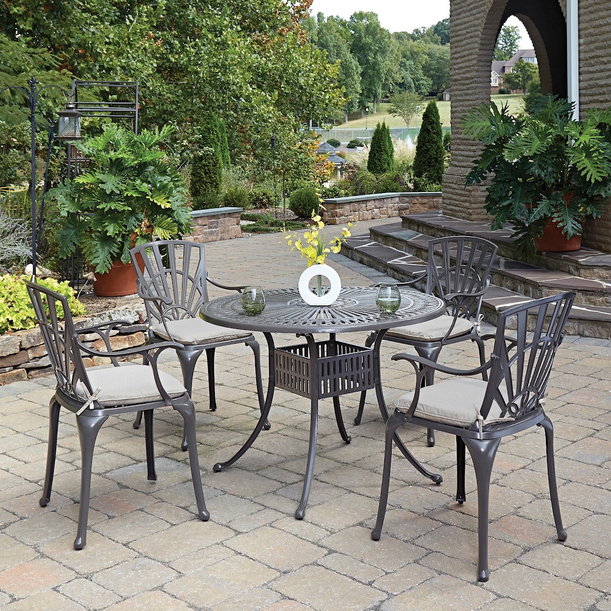 homestyles Grenada 5-Piece Outdoor Dining Set