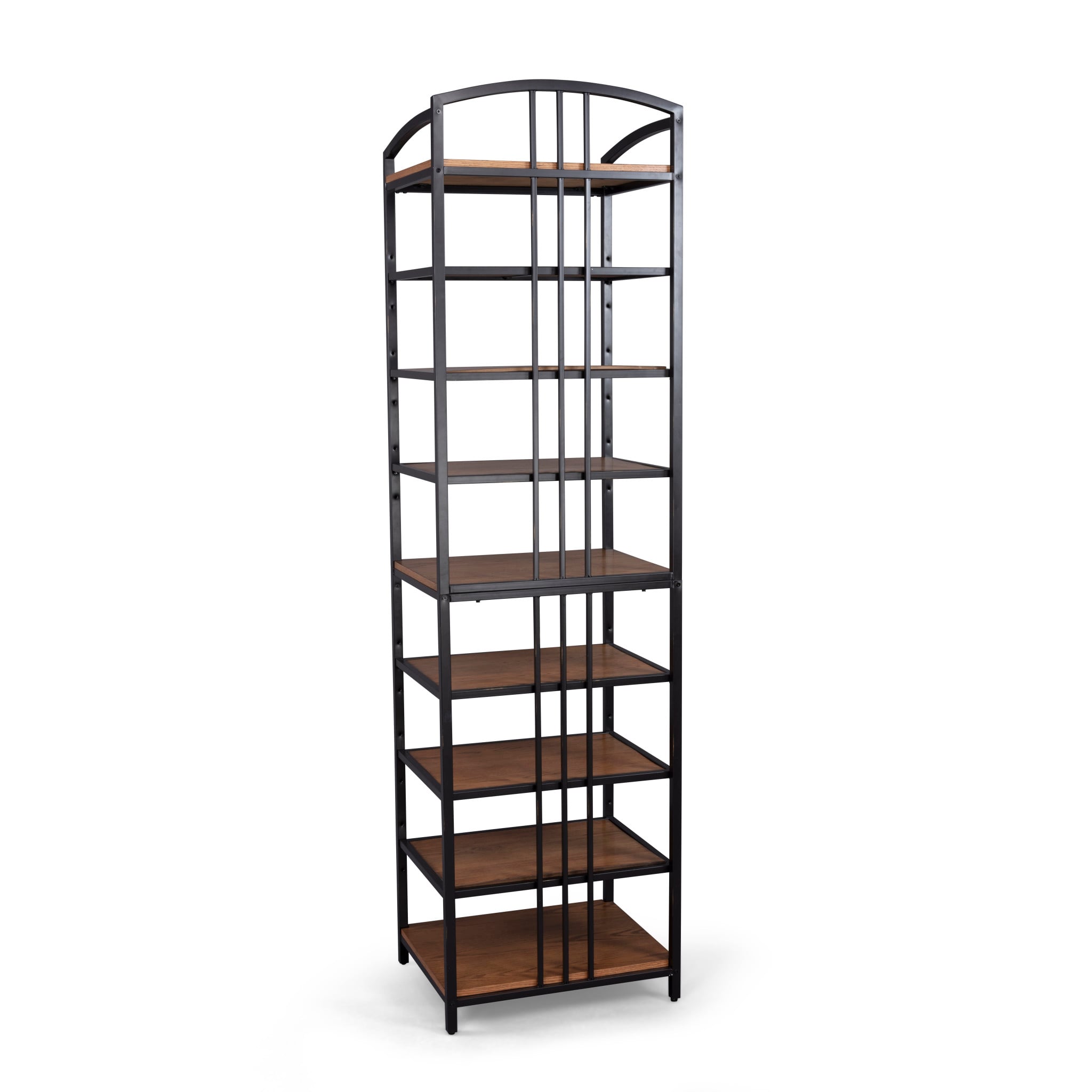 homestyles Modern Craftsman Closet Wall Shelf Unit