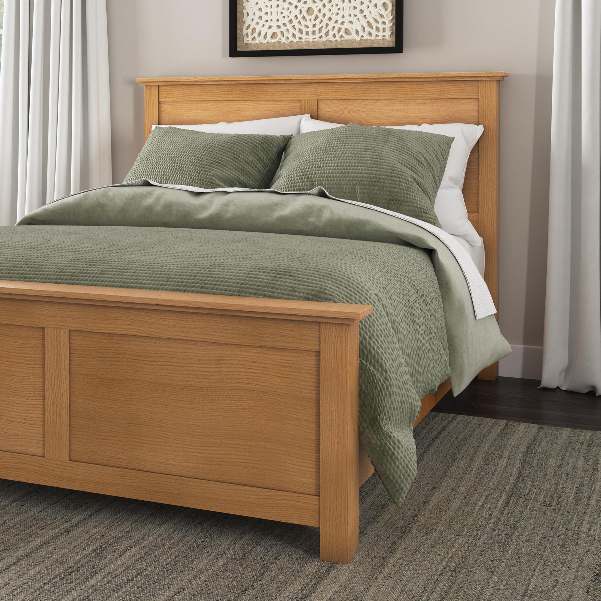 homestyles Oak Park Queen Bed And Nightstand
